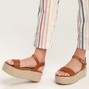 Lulu's Espadrille Flatform Sandals